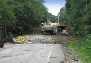 Emergency Bridge Replacement Site